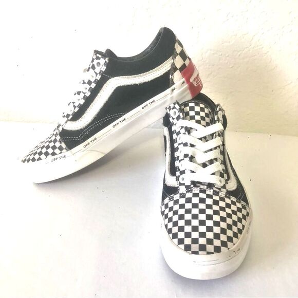 Vans Old Skool in Checkerboard Disarray Pattern. Men’s size 5 Unisex - Picture 1 of 9
